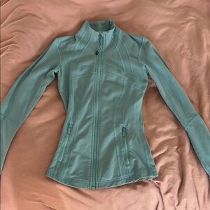 Lululemon Aqua Blue Zip-Up Jacket